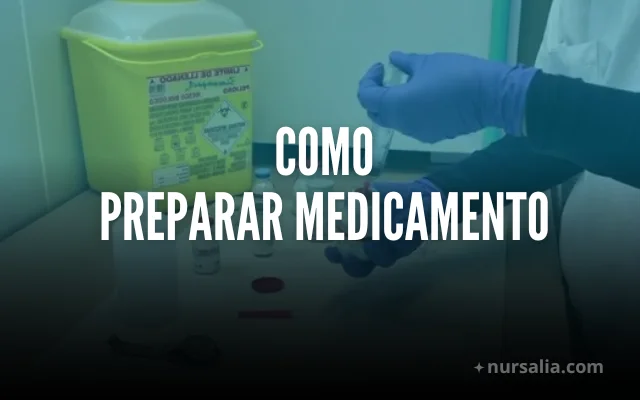 Cómo preparar y diluir un medicamento