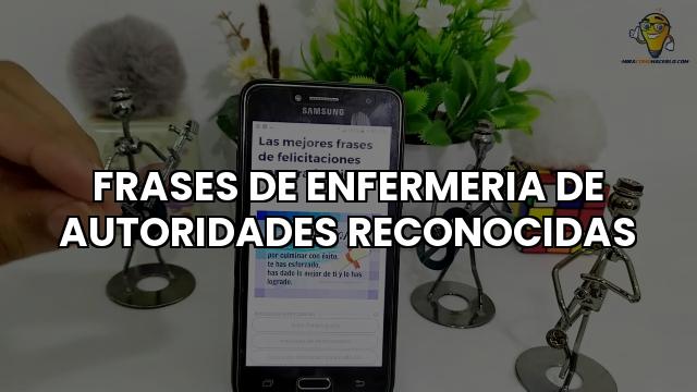 frases de enfermeria de autoridades reconocidas