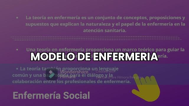 modelo de enfermeria